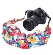 Lifemate DSLR Floral Rayon Universal Crossbody Shoulder Neck Scarf Camera Strap