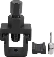 Heavy Duty Carbon Steel Motorcycle Chain Breaker Bike Link Splitter Pin Remover Repair Tool Suitable For All Chain Types Including DID JT Types