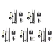 DIY Wall Clock Movement Mechanism Shaft Hands for Living Room Repair Part