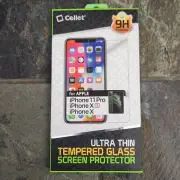 Cellet Ultra Thin Tempered Glass Screen Protector for Apple iPhone 11 Pro/Xs/X