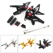 Adjustable Footrest Rear sets Foot Pegs For KAWASAKI ZX-R400 NINJA 2018