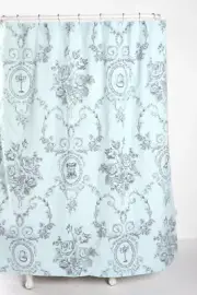 Urban Outfitters Shower Curtain Story Book Pattern Vintage NIP Rare Must See!!