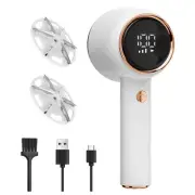 Lint Remover Fabric Shaver Rechargeable, LED Display, 3-Speeds Clothes Defuzz...