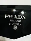 Prada PR17WS 1AB5S049 Unisex Sunglasses 49 mm Black / Dark Grey Lens Luxury