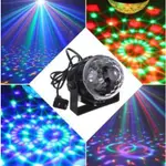 5WRGB CRYSTAL MAGIC BALL EFFECT STAGE LIGHT PARTY DISCO CLUB