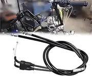 Szwaldaper Motorcycle Throttle Housing Assembly Cable Line Wire, for KX250F - KX250-N2 2005 Motorcycle Clutch Cable(Black 4pairs)