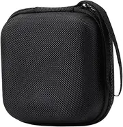 AsrMyjcx Hard EVA Travel Case,Storage Bag Zipper Organizer Shockproof Carrying Case Square Case for Earpiece Cable Phone Accessories