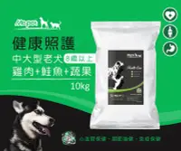 在飛比找Yahoo!奇摩拍賣優惠-Mepet【中型&大型犬飼料】8歲以上老犬飼料 / 雞肉+鮭