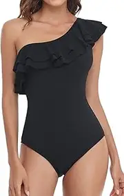 [DANIFY] Women's One Piece Swimming Suit Slimming Bathing Suit Tummy Control Swim Dress