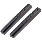 2pc Slotted Nut Saddle for 8 String Ukulele Guitar Musical