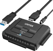USB 3.0 to IDE and SATA Converter External Hard Drive Adapter 2.5/3.5 HDD/SSD
