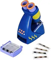 [Educational Insights] GeoSafari Jr. Talking Kids Microscope, Preschool Science Toy, Featuring Bindi Irwin, Boys & Girls, STEM & Science Toy, Ages 4+ Multicolor 8801