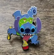 Disney Parks Stitch Attacks Snacks Mystery Pin, Dole Whip.