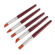 5PCS Silicone Clay Sculpting Tools Multiple Shape Pottery Pen For Modeling