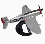 Replica 1/48 Scale P51 Mustang Fighter P-51 Classical Alloy Finished Aircraft Model Souvenir Collection Toy Decoration Airplane Toy