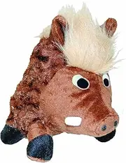 Patchwork Pets Swirl Warthog Dog Toy, 8 inch