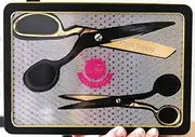 Tula Pink Black and Gold Scissor Set