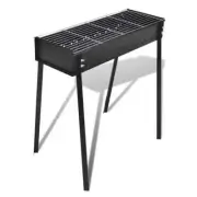 NNEVL BBQ Stand Charcoal Barbecue Square 75 x 28 cm