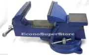 6" BENCH VISE CLAMP TABLETOP 90Degr SWIVEL LOCKING BASE