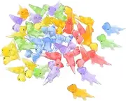 Toddmomy 36pcs Glowing Dark Lizard Figurines Mini Lizard Statues Adorable Animal Decor for Fairy Gardens Micro Landscapes and Rooms