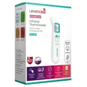 LifeSmart Infrared Thermometer Dual Function Forehead & Ear