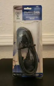 Belkin 10' 3m Modem Cable For PCs with DB9 Serial Ports DB9 Female DB25 Male