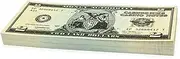 Cashbricks 100 x $2 Dollar Play banknotes