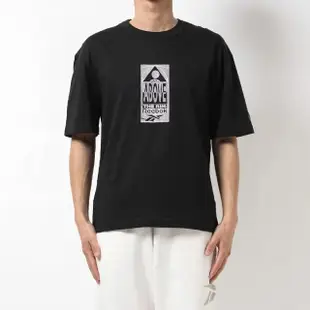 【REEBOK】短袖 ATR Graphic Tee 男款 黑 灰 棉質 籃球 短T 棉T(100208539)