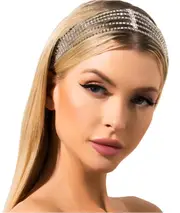 bohemian wedding hair chain Accessories