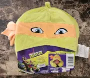 New 2013 Nickelodeon TMNT Teenage Mutant Ninja Turtle MIKEY Hooded Neck Pillow
