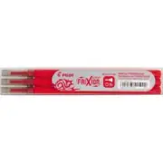 Pilot Refills for Frixion Point Rollerball 0.5 mm (Pack of 3) - Red