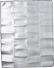 Camping Mat, 79x59 Waterproof Aluminium Film Insulated Blanket, Foldable Portable Thickened Pearl Cotton Insulated Sleeping Pad for Beach Tent, Camping, Hiking Floor Mat Tent