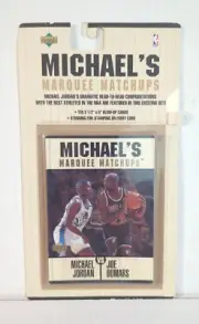 1997 UD Michael Jordan Marquee Match Ups 10 Card Set SEALED