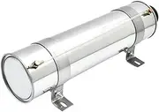 Jerry Cans 7L Stainless Steel Fuel Tank for Diesel Parking Heater Gasoline Petrol Fuel Tank Oil Tank Cylindrical for Cars Trucks Petrol Cans