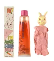 Vintage Avon's Bubble Bunny Kid's Bubble Bath Gel with Rabbit Puppet Toy