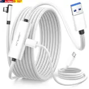 Link Cable 5M with 10W Charging Compatible for Meta Quest 3S/Quest3/2/Pro Access