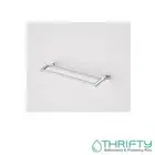 Caroma Cosmo Coolibah Metal Double Towel Rail 600mm Chrome 306129C