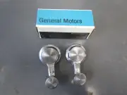 65/66 corvette die cast chrome plated vent handles GM NOS 4468653 PAIR 327 427