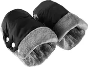 ANCLLO Universal Hand Warmer for Pushchairs with Fleece Lining - Windproof Waterproof Hand Muff for Prams and Buggies