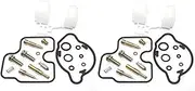 For CB1000F CB500 CB600F CB1000 CB 500 1000 F S PC32 PC34 CB500S Motorcycle Carburetor Repair Floating Needle Gasket Replacement Carburettor Repair Kit(Color 3)