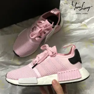 【Luxury】現貨 ADIDAS NMD_R1 BOOST 粉紅色 白粉 粉白 玫瑰 粉嫩 慢跑鞋 女鞋 B37648