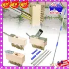 Crack Weeder Grout Cleaner Brush Paving Weeding Crevice Tool Scrub w/Handle CE