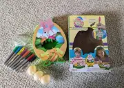 Easter Egg Decorator Kit, DIY Easter Egg Decorating Machine with Spinner