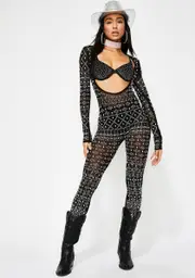 Bling Bang Theory Jumpsuit Set