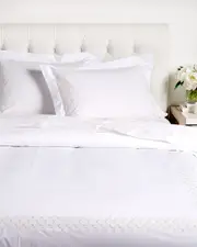 Dea Italian Linens Virgina Embroidered Duvet Set