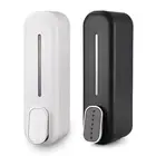 Soap Dispenser Wall Mounted Liquid Bathroom Hand Soap Shower Gel Shampoo Storage