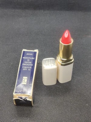 AVON Moisture 15 Satin Smooth Lipstick Juicy Melon SPF15 NEW