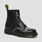 Dr Martens 1460 8-Eye Boots R25919001 Black CBGB EB Rolled Smooth