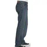 在飛比找遠傳friDay購物優惠-Wrangler 藍哥男品味寬鬆灰中藍色牛仔褲【預購】