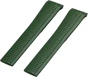 [KAVJU] For Patek Philippe Aquanaut 5168G-001 Metal Pins Watch Belt 21mm Rubber Watchband